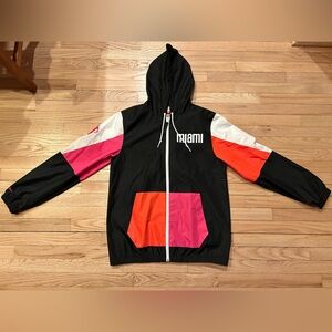 Miami Heat Mitchell and Ness Hardwood Classics Jacket